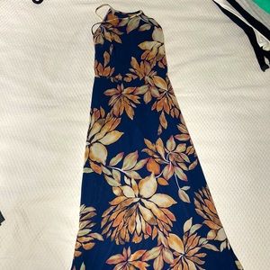 Lulus strappy back maxi dress